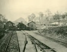 Cooran Railway Station, Queensland 1901. Creator: Unknown