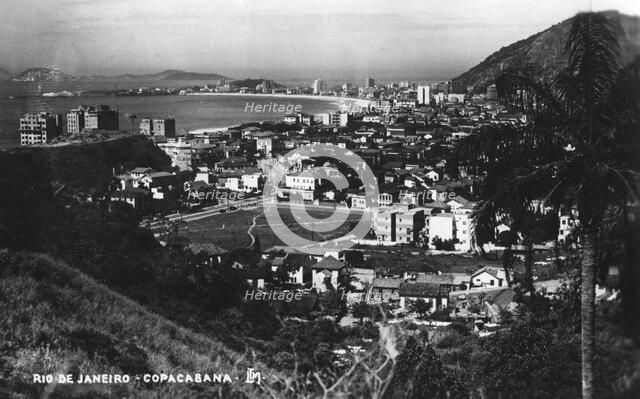 Copacabana, Rio de Janeiro, Brazil, c1937. Artist: Unknown
