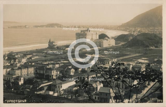 'Copacabana. Rio de Janeiro', c1910. Artist: Unknown.
