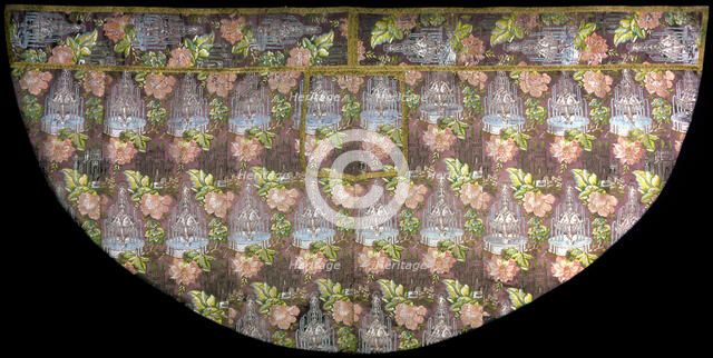 Cope with Hood and Orphrey Band, France, 1725/75. Creator: Unknown.