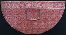 Cope with Hood, Italy, 19th century (adaptation of a 17th century textile design). Creator: Unknown
