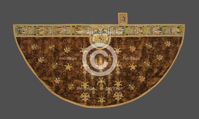 Cope, England, 1490/1517, with later restoration. Creator: Unknown.