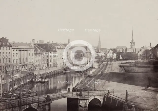 Copenhagen, hos Vilh. Tyrde, c1880. Creator: Edvard Valdemar Harboe.