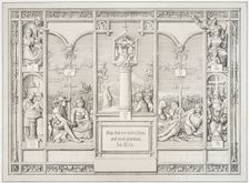 Coping-stone, 1823. Creator: Ferdinand Olivier