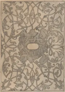 Copies after the Livre contenant passement de moresques (plate 5), 19th century (?). Creator: Jacques Androuet Du Cerceau