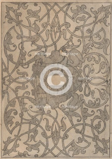 Copies after the 'Livre contenant passement de moresques' (plate 5), 19th century (?). Creator: Jacques Androuet Du Cerceau.