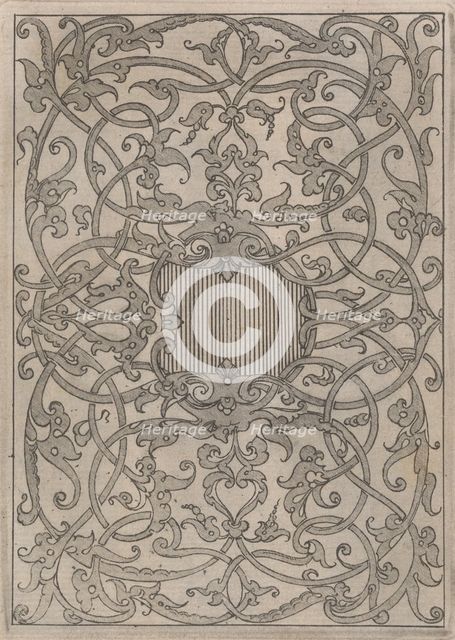 Copies after the 'Livre contenant passement de moresques' (plate 6), 19th century (?). Creator: Jacques Androuet Du Cerceau.