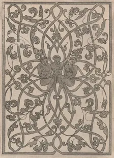 Copies after the Livre contenant passement de moresques (plate 8), 19th century (?). Creator: Jacques Androuet Du Cerceau
