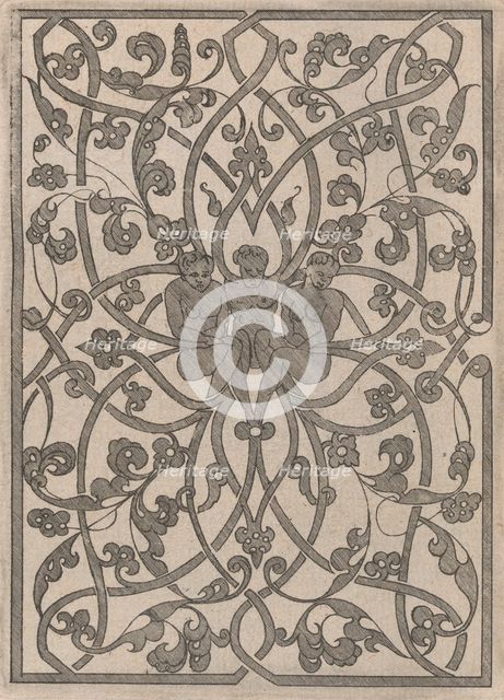 Copies after the 'Livre contenant passement de moresques' (plate 8), 19th century (?). Creator: Jacques Androuet Du Cerceau.