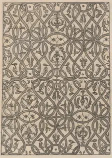 Copies after the Livre contenant passement de moresques (plate 9), 19th century (?). Creator: Jacques Androuet Du Cerceau
