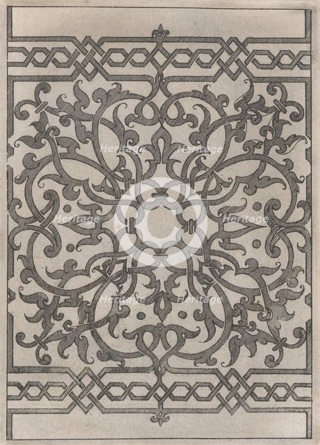Copies after the 'Livre contenant passement de moresques' (plate 10), 19th century (?). Creator: Jacques Androuet Du Cerceau.