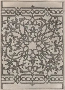 Copies after the Livre contenant passement de moresques (plate 10), 19th century (?). Creator: Jacques Androuet Du Cerceau