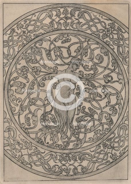 Copies after the 'Livre contenant passement de moresques' (plate 11), 19th century (?). Creator: Jacques Androuet Du Cerceau.