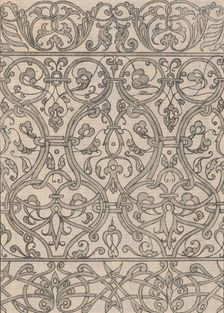 Copies after the Livre contenant passement de moresques (plate 16), 19th century (?). Creator: Jacques Androuet Du Cerceau