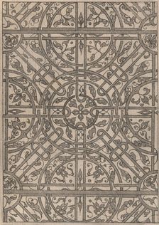 Copies after the Livre contenant passement de moresques (plate 2), 19th century (?). Creator: Jacques Androuet Du Cerceau