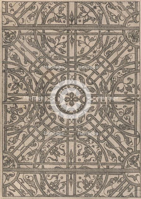 Copies after the 'Livre contenant passement de moresques' (plate 2), 19th century (?). Creator: Jacques Androuet Du Cerceau.