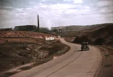 Copper mining and sulfuric acid plant, Copperhill, Tenn., 1940. Creator: Marion Post Wolcott
