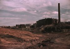 Copper mining and sulfuric acid plant, Copperhill, Tenn., 1940. Creator: Marion Post Wolcott