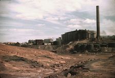 Copper mining and sulfuric acid plant, Copperhill, Tenn., 1940. Creator: Marion Post Wolcott