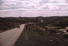Copper mining section between Ducktown and Copperhill, Tennessee, 1940. Creator: Marion Post Wolcott