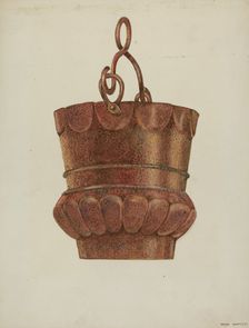 Copper Bucket, c. 1940. Creator: Dana Bartlett