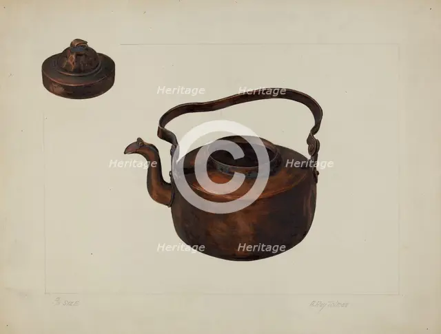 Copper Kettle, 1935/1942. Creator: A. R. Tolman.
