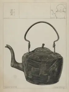 Copper Kettle, 1935/1942. Creator: John Cutting