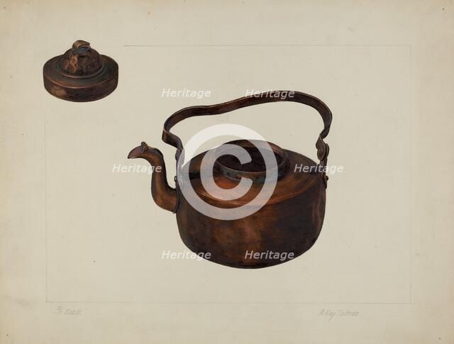 Copper Kettle, 1935/1942. Creator: A. R. Tolman.