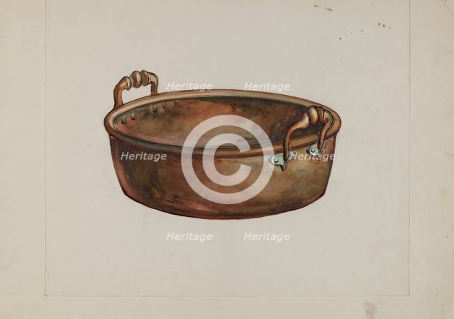 Copper Kettle, c. 1937. Creator: George Seideneck.