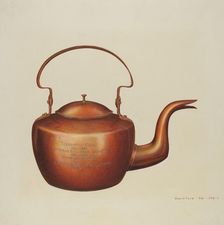 Copper Kettle, c. 1939. Creator: Samuel W. Ford