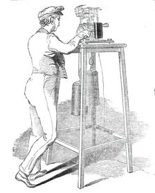 Copper station, Nine Elms, Telegraph, 1844. Creator: Unknown