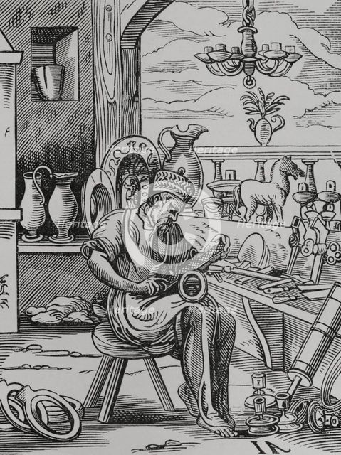 Coppersmith, 16th century, (1878).  Creator: Unknown.