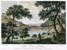 Copperworks near Holywell, Flintshire, Wales owned by the Mona Company, 1792. Artist: William Watts