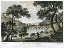 Copperworks near Holywell, Flintshire, Wales owned by the Mona Company, 1792. Artist: William Watts