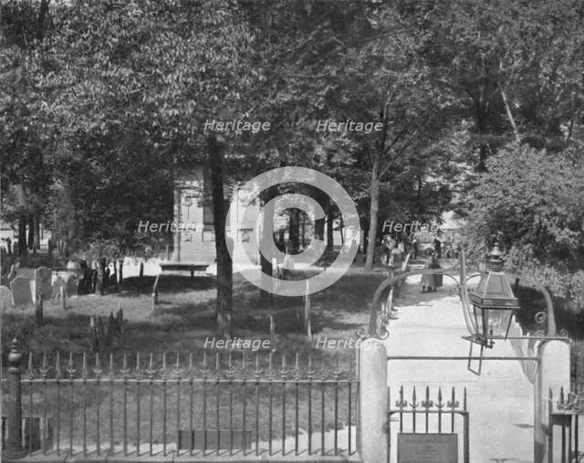 Copps Hill Cemetery, Boston, USA, c1900. Creator: Unknown.