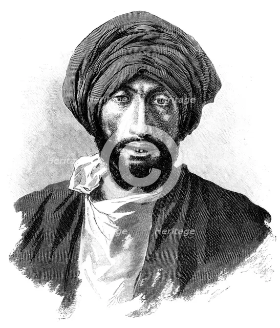'Copte, Egyptian', 1880. Artist: R Brandamour
