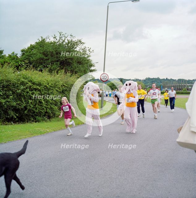 Copthall Stadium, Hendon, Barnet, London, 09/07/1988. Creator: John Laing plc.