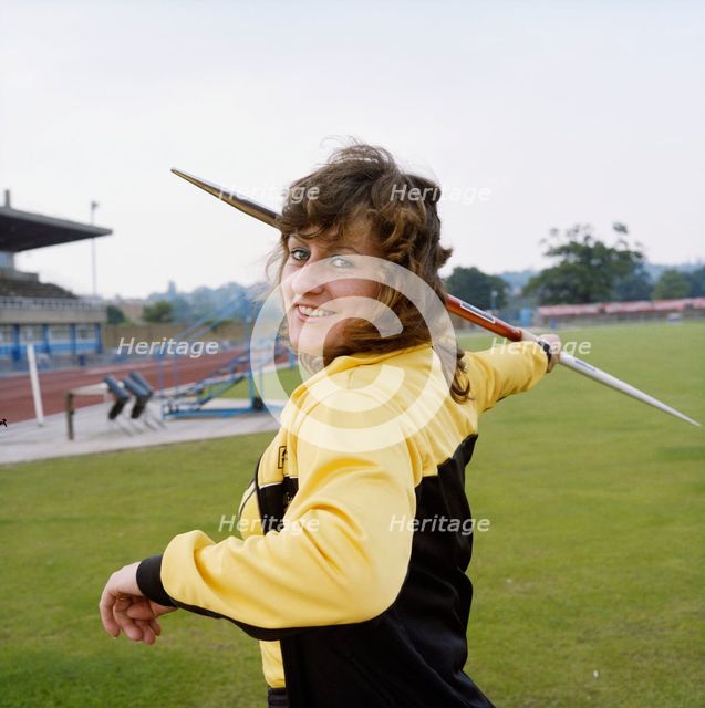 Copthall Stadium, Hendon, Barnet, London, 12/09/1986. Creator: John Laing plc.