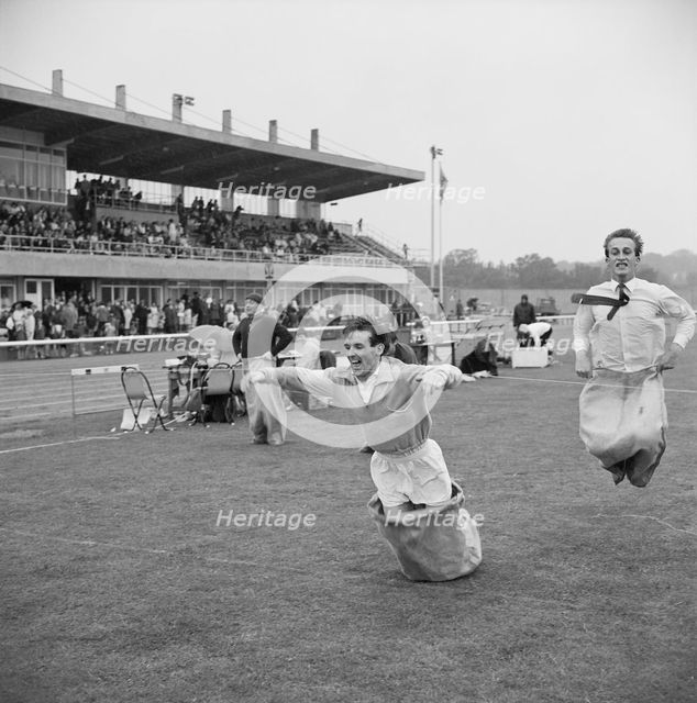 Copthall Stadium, Hendon, Barnet, London, 25/06/1966. Creator: John Laing plc.