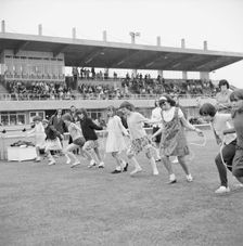 Copthall Stadium, Hendon, Barnet, London, 25/06/1966. Creator: John Laing plc