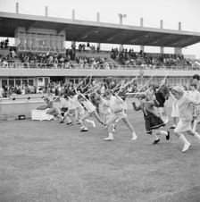 Copthall Stadium, Hendon, Barnet, London, 25/06/1966. Creator: John Laing plc