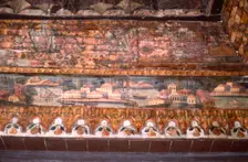 Coptic Fresco of the River Nile, c6th-7th century