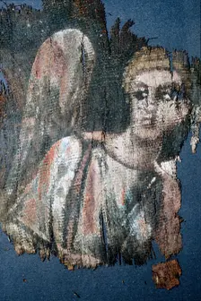 Coptic Textile of Angel, 6th century