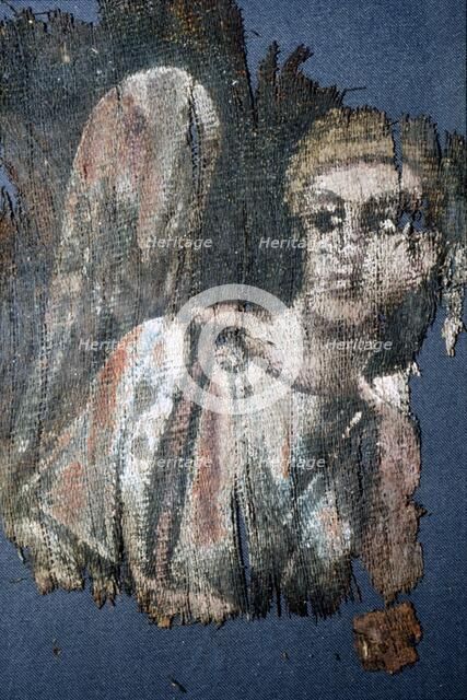 Coptic Textile of Angel, 6th century.  Artist: Unknown.