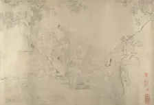 (Copy after) The Sixteen Luohans, 19th-early 20th century. Creator: Unknown