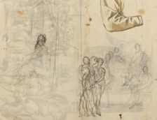Copy After a Historical Painting from the Circle of Paolo Veronese [recto], 16th century. Creator: Unknown