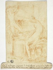 Copy after Drawing by Carlo Maratta, 1731. Creator: Francisco Vieira de Mattos