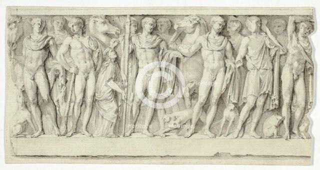 Copy after Sarcophagus, 1701-1800. Creator: Unknown.