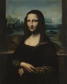 Copy of the "Mona Lisa", c1635-1660. Creator: Unknown