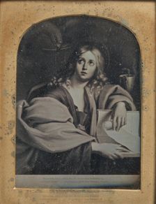 Copy of the Painting "St. John the Evangelist" by Domenichino, 1846-52. Creator: John Jabez Edwin Mayall